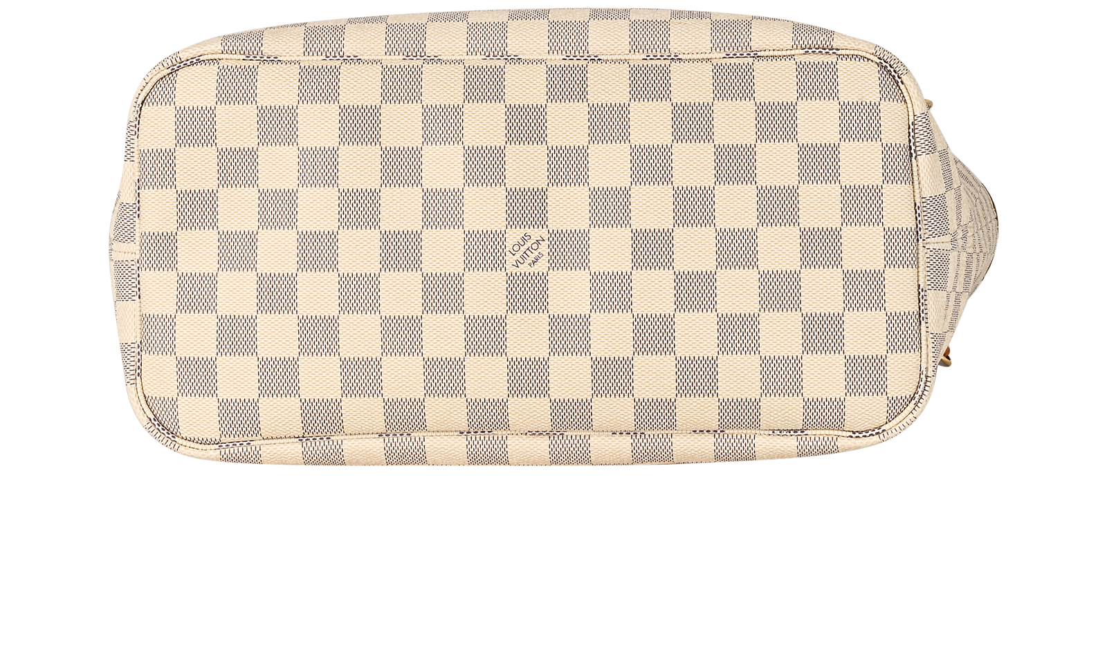 Neverfull MM, &pound;895, Handbags, White, Canvas, Top view
